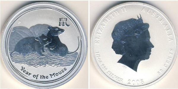 50 Cent Australia (1939 - ) Argento 