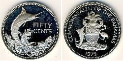 50 Cent Bahamas Argento 
