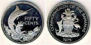 50 Cent Bahamas Argento 