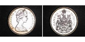 50 Cent Canada Argento Elisabetta II (1926-2022)