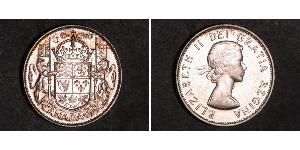 50 Cent Canada Argento Elisabetta II (1926-2022)