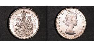 50 Cent Canada Argento Elisabetta II (1926-2022)