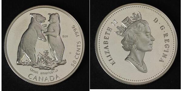 50 Cent Canada Argento 
