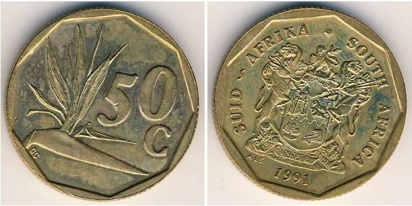 50 Cent South Africa Brass 