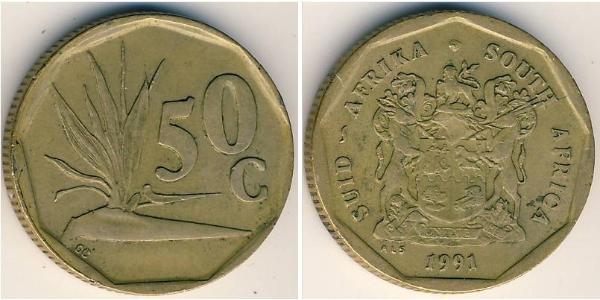 50 Cent South Africa Brass 