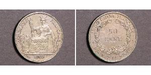 50 Cent French Indochina (1887-1954) Bronze/Nickel 