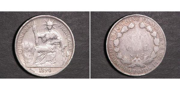50 Cent French Indochina (1887-1954) Bronze/Nickel 