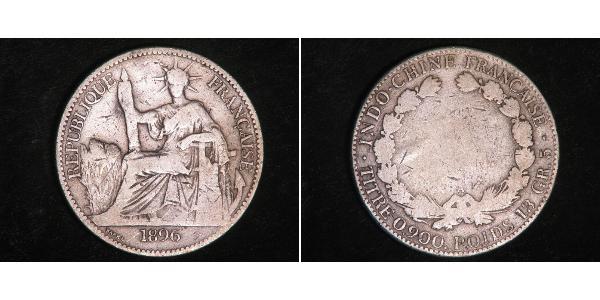 50 Cent Indocina francese (1887-1954) Bronzo/Nichel 