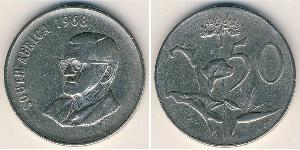 50 Cent South Africa Copper/Nickel 