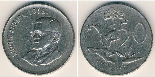 50 Cent South Africa Copper/Nickel 