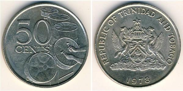 50 Cent Trinidad and Tobago Copper/Nickel 