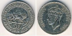 50 Cent Ostafrika Kupfer/Nickel 
