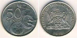 50 Cent Trinidad und Tobago Kupfer/Nickel 