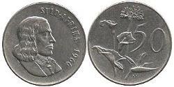 50 Cent Afrique du Sud Nickel 