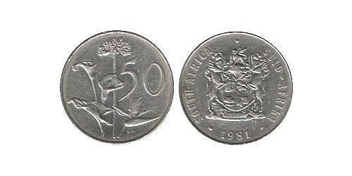 50 Cent Afrique du Sud Nickel 