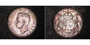 50 Cent Canadá Plata Jorge VI (1895-1952)