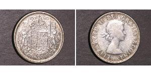 50 Cent Canadá Plata Isabel II (1926-2022)