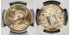 50 Cent Canadá Plata Jorge V (1865-1936)