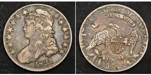 50 Cent Estados Unidos de América (1776 - ) Plata 