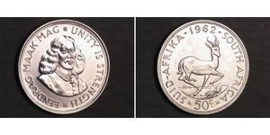 50 Cent Sudáfrica Plata 