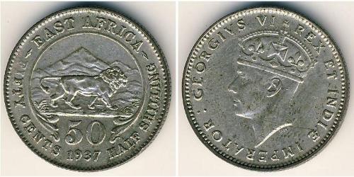 50 Cent África Oriental Plata 