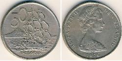 50 Cent Nuova Zelanda Rame/Nichel 