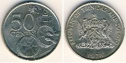 50 Cent Trinidad e Tobago Rame/Nichel 