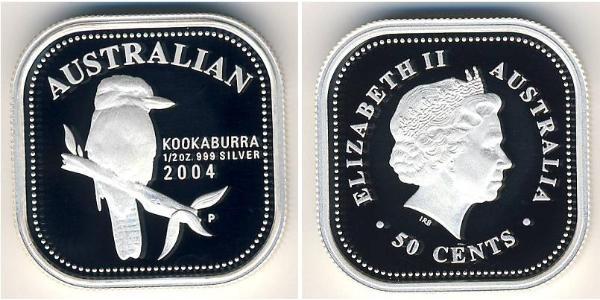 50 Cent Australien (1939 - ) Silber 