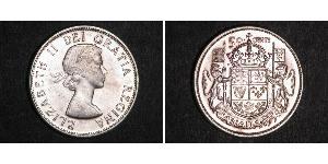 50 Cent Kanada Silber Elizabeth II (1926-2022)