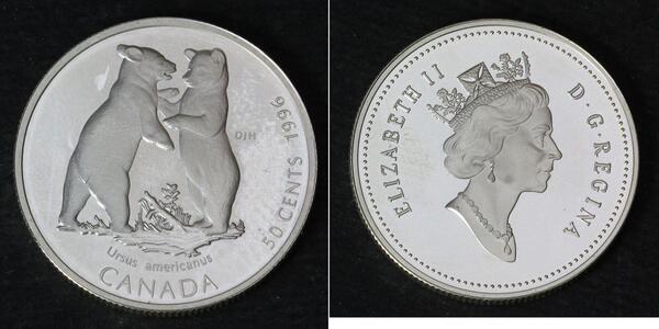 50 Cent Kanada Silber 