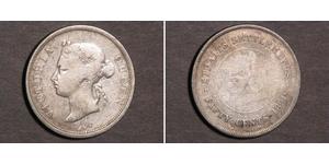 50 Cent Straits Settlements (1826 - 1946) Silber Victoria (1819 - 1901)