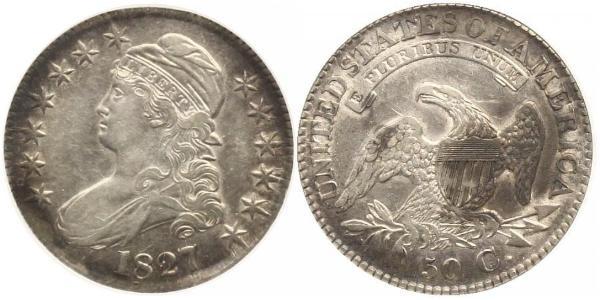 50 Cent Vereinigten Staaten von Amerika (1776 - ) Silber 