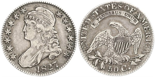 50 Cent Vereinigten Staaten von Amerika (1776 - ) Silber 