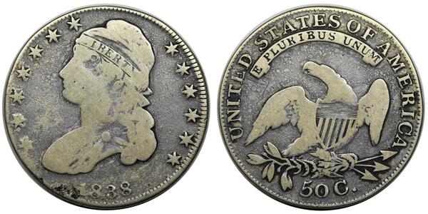 50 Cent Vereinigten Staaten von Amerika (1776 - ) Silber 