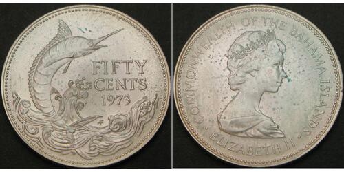 50 Cent Bahamas Silver 