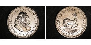 50 Cent South Africa Silver 