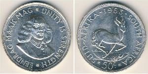 50 Cent South Africa Silver 