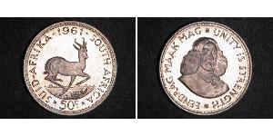 50 Cent South Africa Silver 