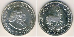 50 Cent South Africa Silver 