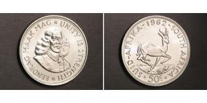 50 Cent South Africa Silver 