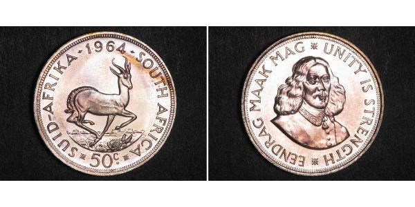 50 Cent South Africa Silver 