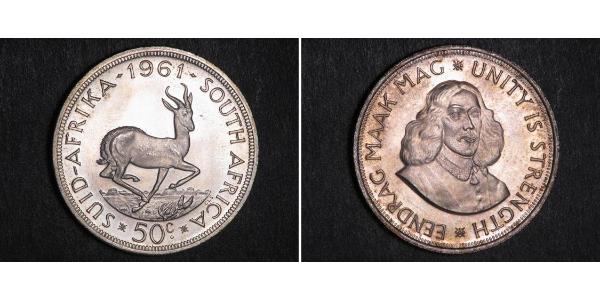 50 Cent South Africa Silver 