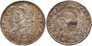 50 Cent USA (1776 - ) Silver 