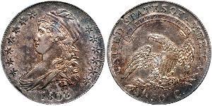 50 Cent USA (1776 - ) Silver 