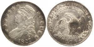 50 Cent USA (1776 - ) Silver 