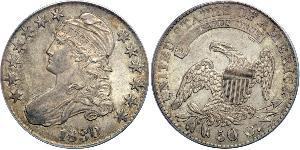 50 Cent USA (1776 - ) Silver 