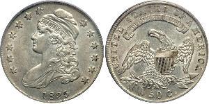 50 Cent USA (1776 - ) Silver 