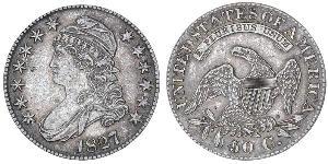 50 Cent USA (1776 - ) Silver 