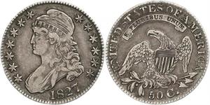 50 Cent USA (1776 - ) Silver 