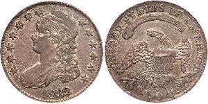 50 Cent USA (1776 - ) Silver 
